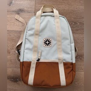 Stylish Two-Tone Backpack